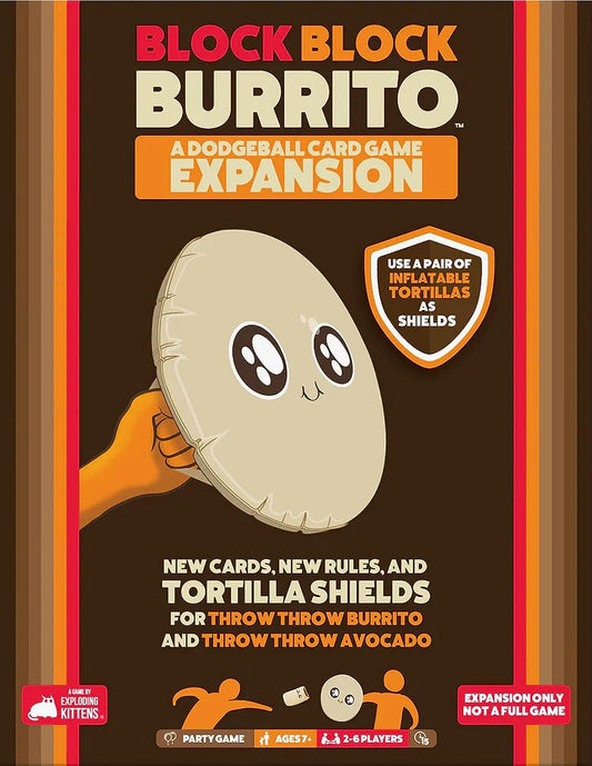 Block Block Burrito - Selskabsspil - 2-6 Spillere - Fra 7 år - Udviddelse