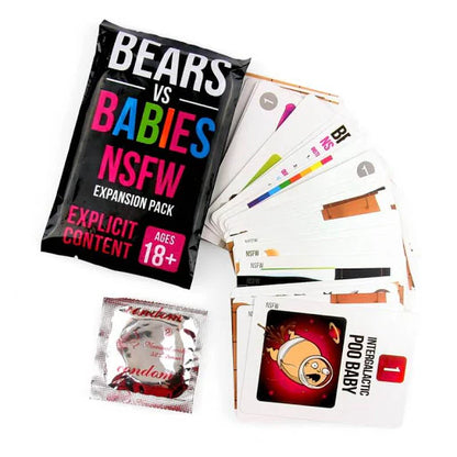 Bears vs Babies - NSFW Udvidelse - Kortspil - 2-5 Spillere - Fra 10 År
