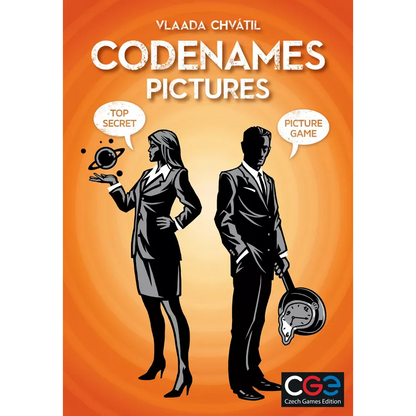 Codenames Pictures - Selskabsspil - 2-8 Spillere - Fra 10 År