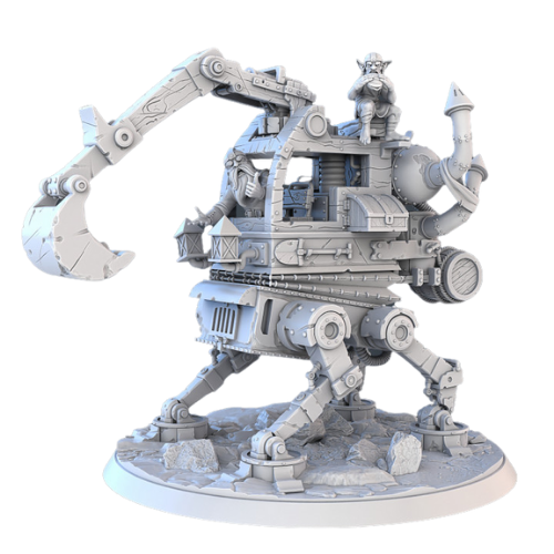 Dungeons & Dragons - STL Miniatures - Construction Mech