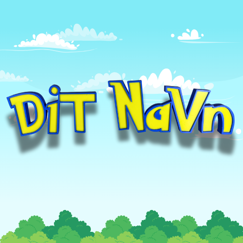 Dit Navn - Pokémon Inspireret 3D navneskilt - Lavet specielt til dig