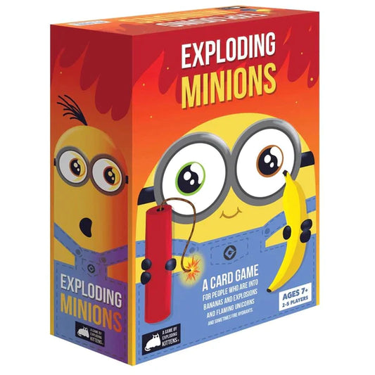Exploding Minions - Kortspil - 2-5 Spillere - Fra 7 År