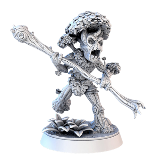 Dungeons & Dragons - STL Miniatures - Forest Protector forest spirit