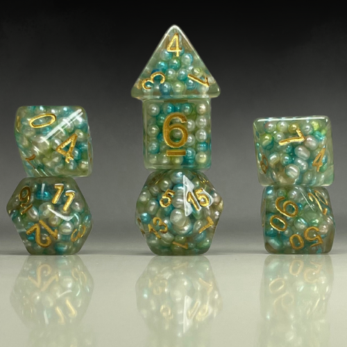 Sun Forge - RPG Dice Set - Classic Capsphere (7stk)