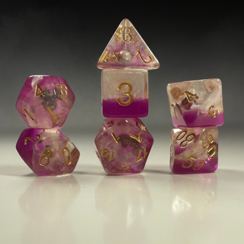 Sun Forge - RPG Dice Set - Sinister Globe (7stk)
