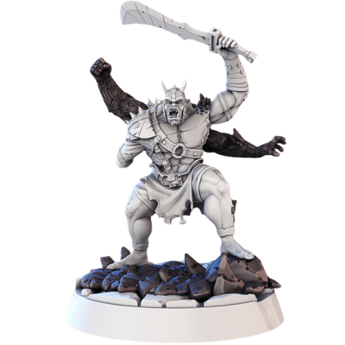 Dungeons & Dragons - STL Miniatures - Genasi B