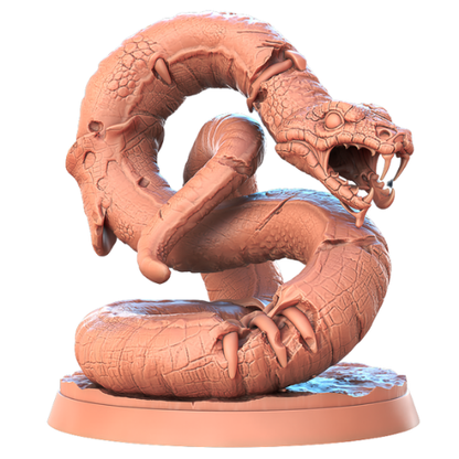 Dungeons & Dragons - STL Miniatures - Ghoul Snakes (2 miniatures)