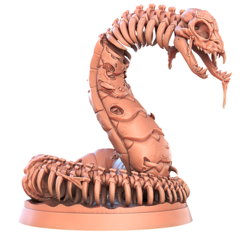 Dungeons & Dragons - STL Miniatures - Ghoul Snakes (2 miniatures)
