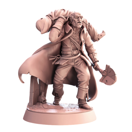 Dungeons & Dragons - STL Miniatures - Gravedigger