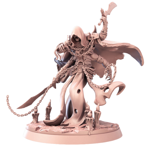 Dungeons & Dragons - STL Miniatures - Graveyard Wraith Lord