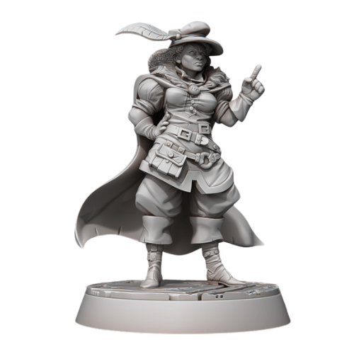 Dungeons & Dragons - STL Miniatures - Female Guild Master