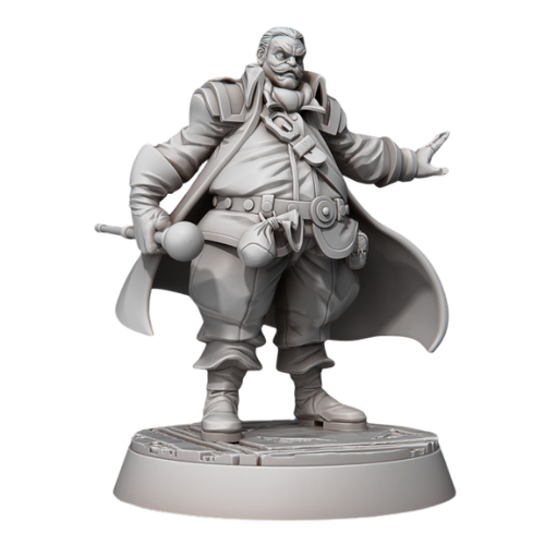 Dungeons & Dragons - STL Miniatures - Male Guild Master
