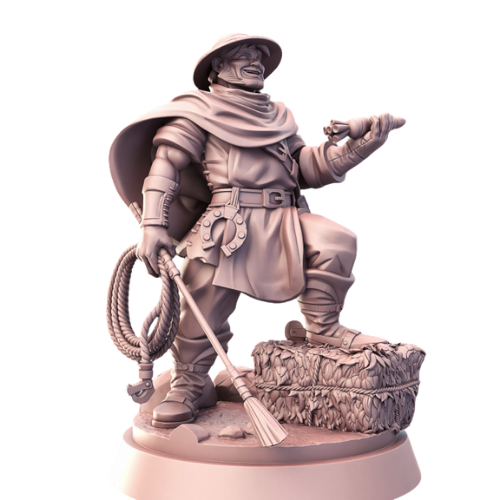 Dungeons & Dragons - STL Miniatures - Horse Trainer
