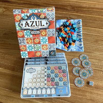 Azul Mini - Strategispil - Rejsevenligt -  2-4 Spillere - Fra 8 År