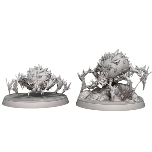 Dungeons & Dragons - STL Miniatures - Ice Spiders (2 miniatures)