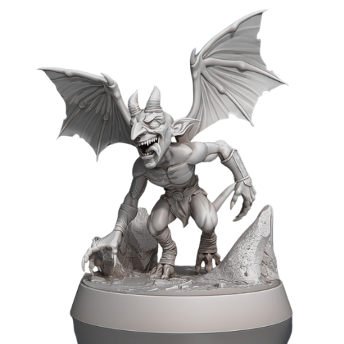 Dungeons & Dragons - STL Miniatures - Imp Snarling