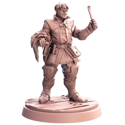 Dungeons & Dragons - STL Miniatures - Leather Worker