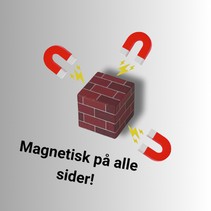 Magnetiske Byggeklodser - Skov og Flod - 100 Stk. - Fra 3 år