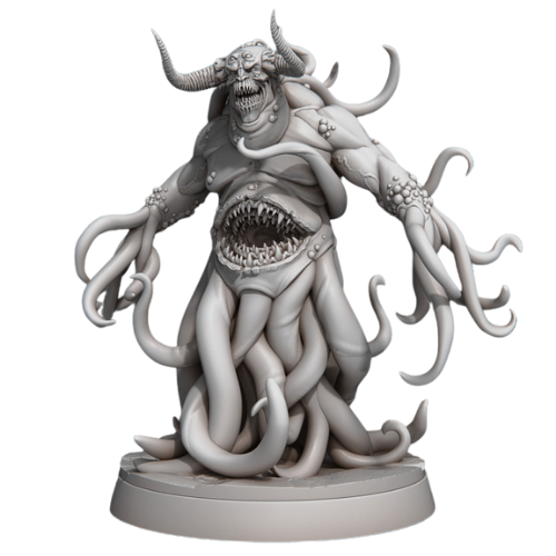 Dungeons & Dragons - STL Miniatures - Major Tentacle Demon