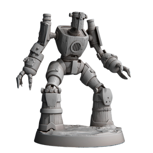 Dungeons & Dragons - STL Miniatures - Medium Construct One