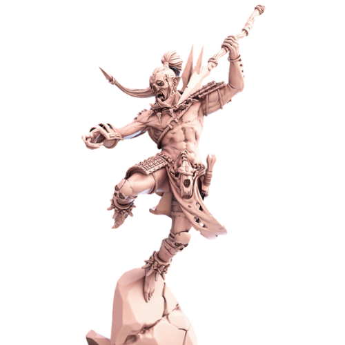 Dungeons & Dragons - STL Miniatures - Orc Warband Spearthrower