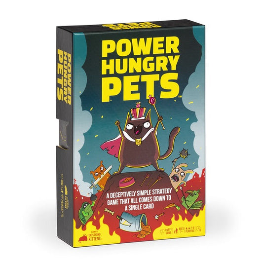 Power Hungry Pets - Kortspil - 2-6 Spillere - Fra 7 År