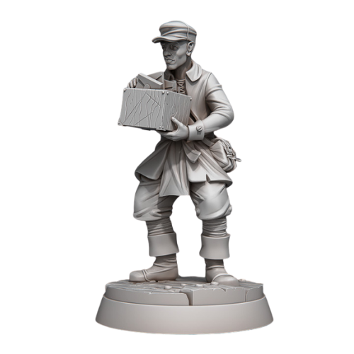 Dungeons & Dragons - STL Miniatures - Post Office Messenger