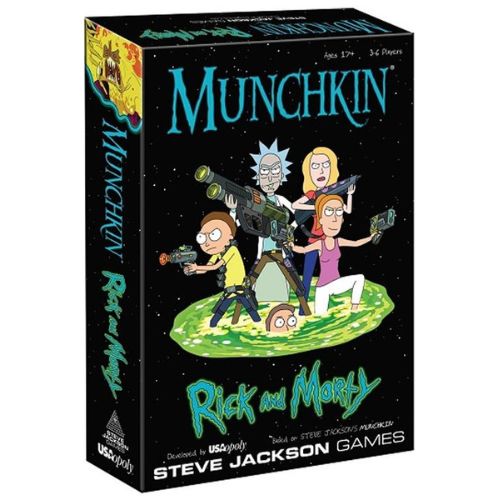 Munchkin - Rick and Morty - 3-6 Spillere - Fra 17 År - Tilbud