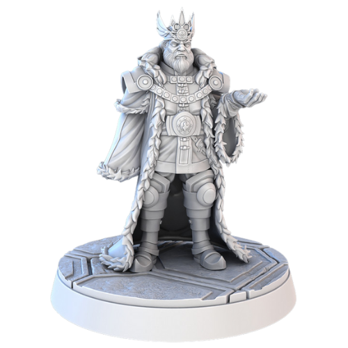 Dungeons & Dragons - STL Miniatures - Royal Court Young King