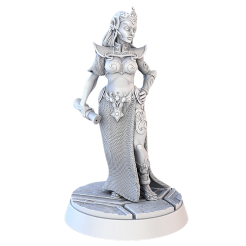 Dungeons & Dragons - STL Miniatures - Royal Court Princess