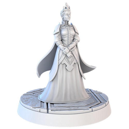 Dungeons & Dragons - STL Miniatures - Royal Court Queen