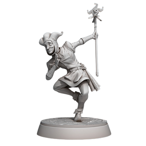 Dungeons & Dragons - STL Miniatures - Royal Jester