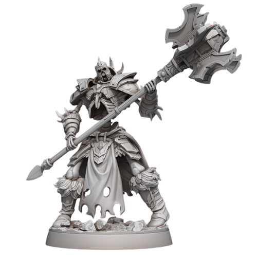 Dungeons & Dragons - STL Miniatures - Skeleton King