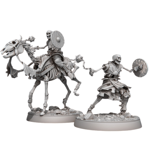Dungeons & Dragons - STL Miniatures - Skeleton Warriors D (2 miniatures)