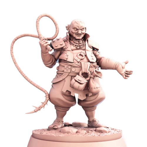 Dungeons & Dragons - STL Miniatures - Slave Merchant