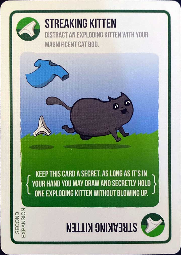 Exploding Kittens - Streaking Kittens Expansion