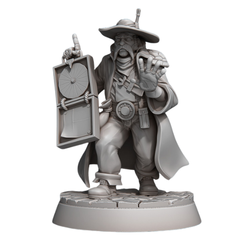Dungeons & Dragons - STL Miniatures - Street Gambler with Dial