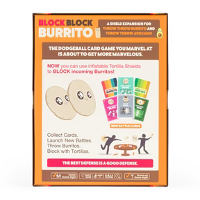 Block Block Burrito - Selskabsspil - 2-6 Spillere - Fra 7 år - Udviddelse