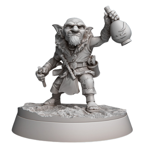 Dungeons & Dragons - STL Miniatures - Goblin Toxic Vendor
