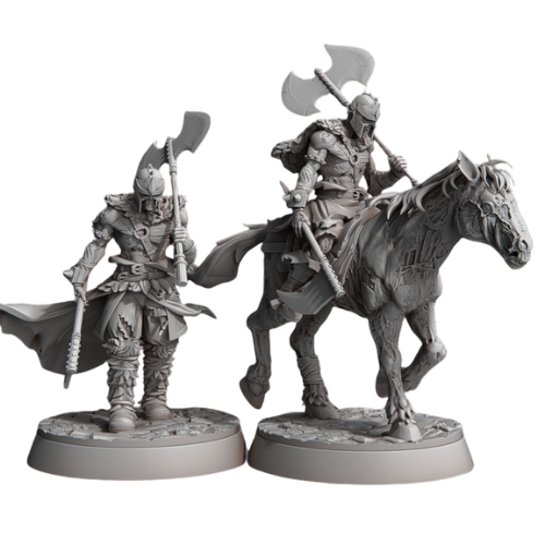 Dungeons & Dragons - STL Miniatures - Undead Zombies Brutes (2 miniatures)