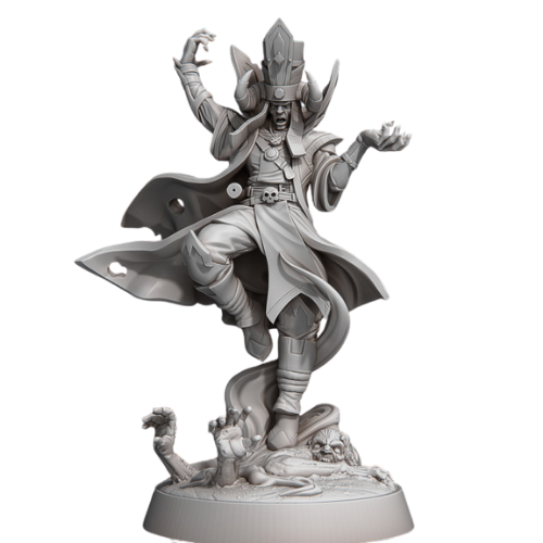 Dungeons & Dragons - STL Miniatures - Undead Necromancer