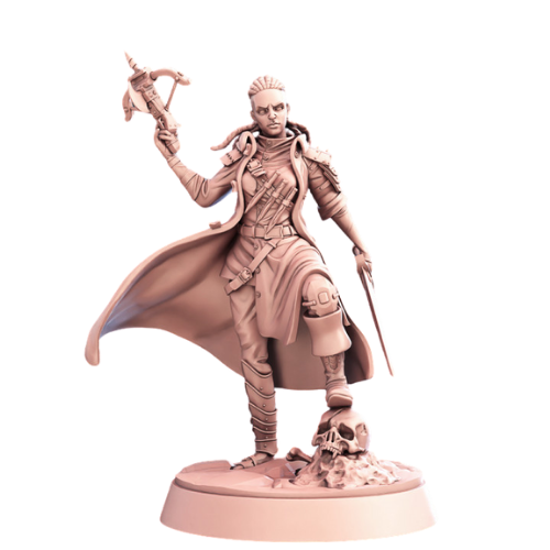 Dungeons & Dragons - STL Miniatures - Female Vampire Hunter