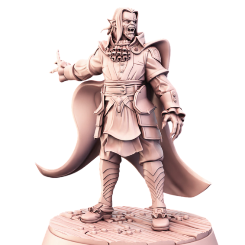 Dungeons & Dragons - STL Miniatures - Commanding Vampire Lord