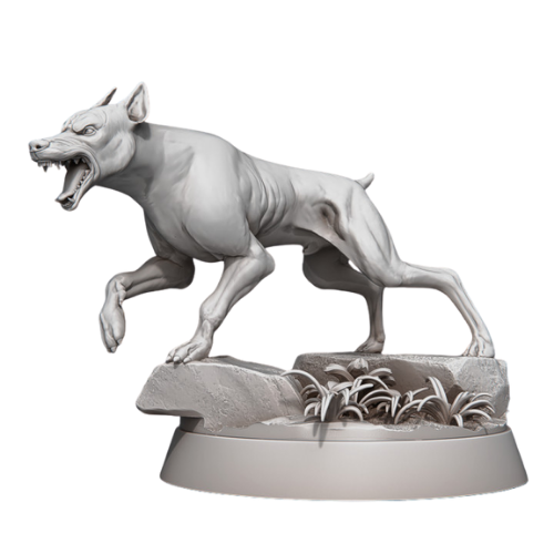 Dungeons & Dragons - STL Miniatures - Wild Dog Prowling