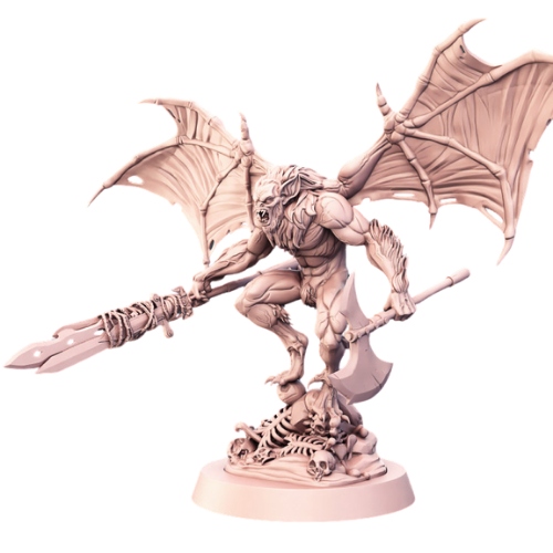 Dungeons & Dragons - STL Miniatures - Winged Vampire