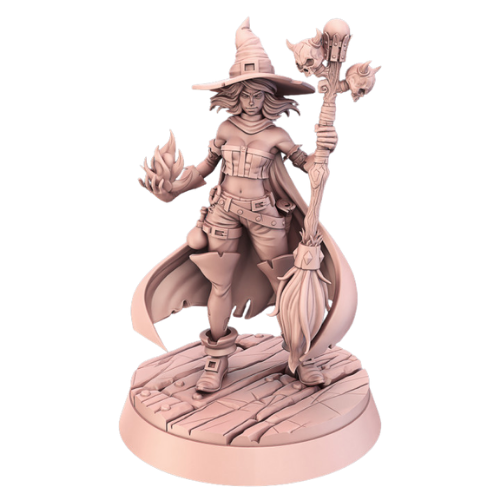 Dungeons & Dragons - STL Miniatures - The Witch