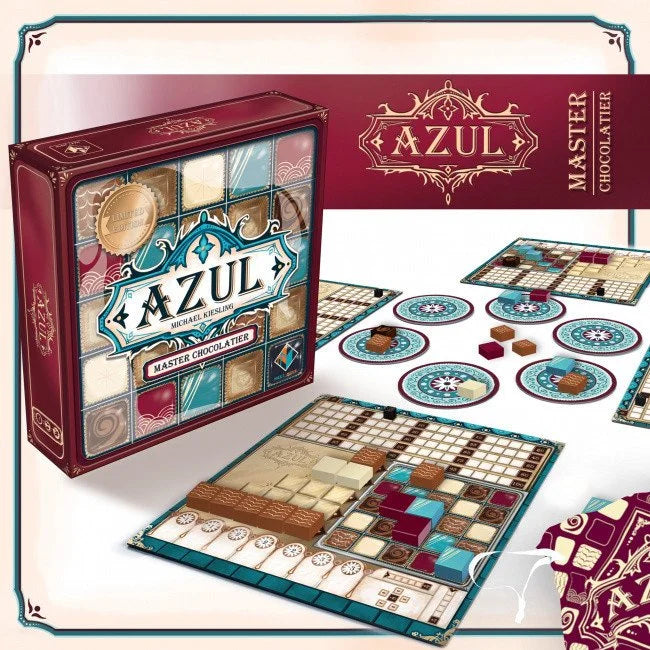 Azul: Master Chocolatier - Strategispil - 2-4 Spillere - Fra 8 År