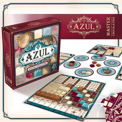 Azul: Master Chocolatier - Strategispil - 2-4 Spillere - Fra 8 År