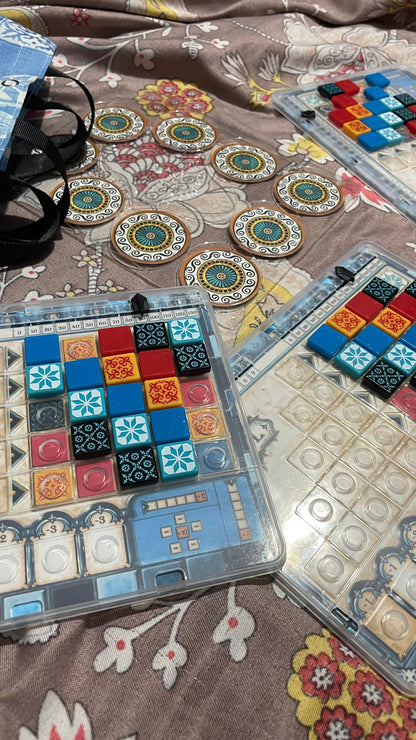 Azul Mini - Strategispil - Rejsevenligt -  2-4 Spillere - Fra 8 År