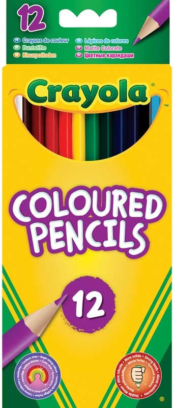 Crayola - Farveblyanter - 12 farver